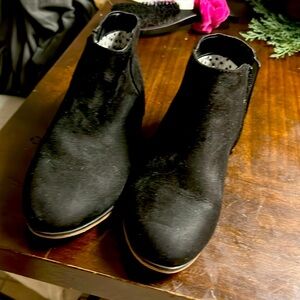 Cat And Jack black boots. Size 3